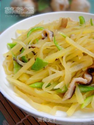青椒土豆丝的做法