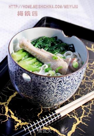 鸭汤煨面的做法