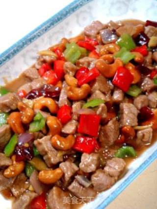 腰果炒牛肉的做法