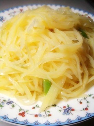 醋溜土豆丝的做法