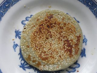 糯香芝麻番薯饼的做法