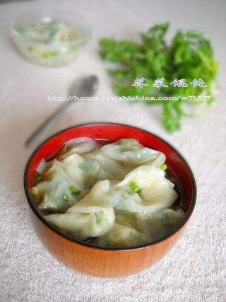 荠菜鲜肉馄饨