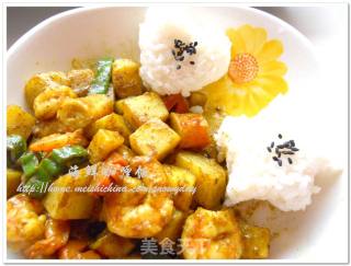 海鲜咖喱饭的做法
