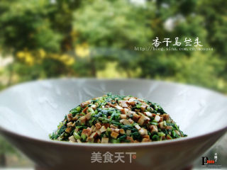 香干马兰头的做法