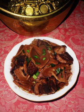 回忆小时候的年菜-----水笋烧肉的做法
