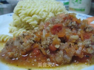 番茄肉酱意面