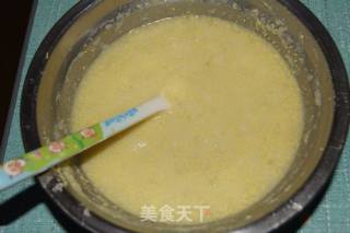 给宝宝的--米粉蛋黄糊