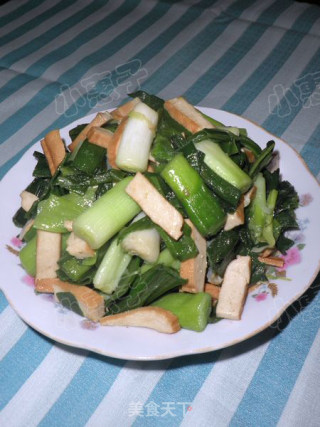 家常菜-----大蒜炒豆干