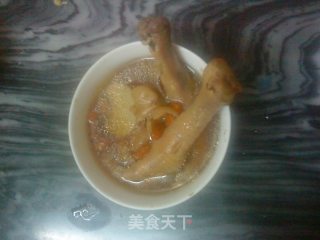 鲜淮山鸡脚汤的做法