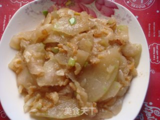 虾米炒冬瓜的做法