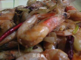炒虾的做法
