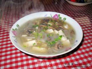 肉糜蘑菇豆腐汤的做法