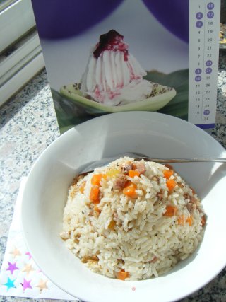 黑胡椒照烧肉丁饭的做法