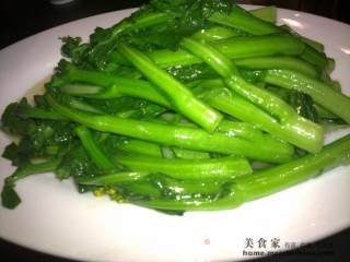 超简单的--盐油菜心的做法