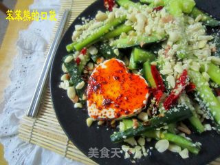 花生碎拌黄瓜豆腐的做法