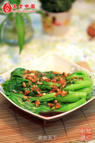 白灼菜心的做法
