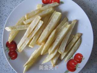 自制炸薯条的做法
