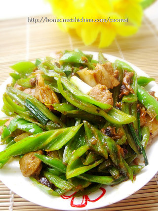 农家小炒肉的做法