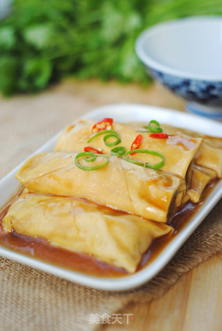 荠菜百叶包的做法