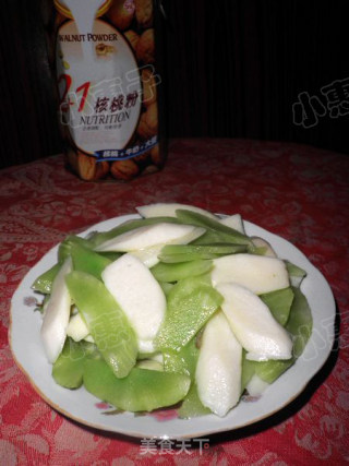 山药炒莴笋的做法