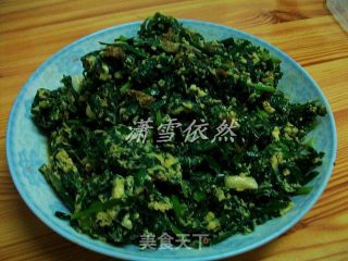 韭菜灌蛋的做法