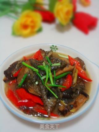 葱烧鱼皮的做法
