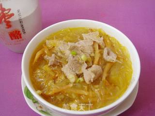 金针瘦肉粉丝汤的做法