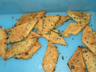 葱香芝麻饼干的做法