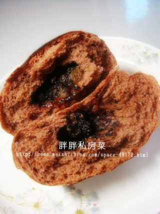 巧克力黑芝麻小餐包的做法