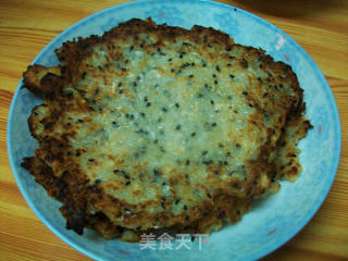 黑芝麻萝卜煎饼的做法
