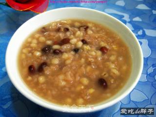 糯米麦仁红豆粥的做法