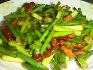 蒜苔炒牛肉的做法