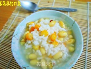 爱情蜜豆粥的做法