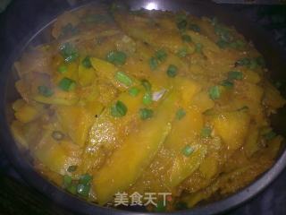 清炒南瓜片的做法