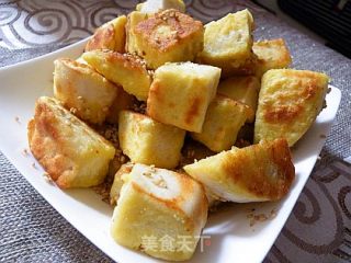 香煎馒头干的做法