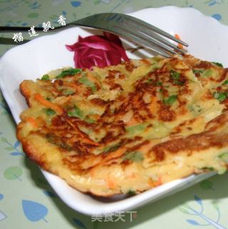 蔬菜鸡蛋饼的做法