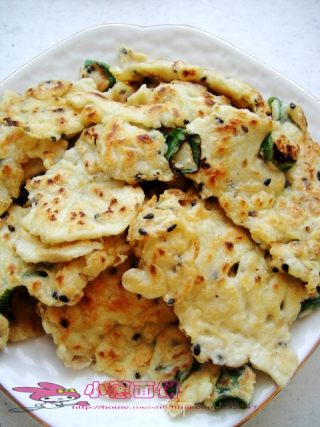 小葱面糊饼的做法