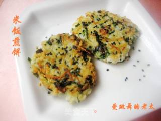 米饭煎饼的做法