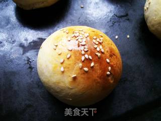 芝麻小面包的做法