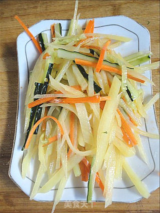 凉拌土豆丝的做法