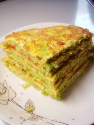 苦瓜鸡蛋饼的做法