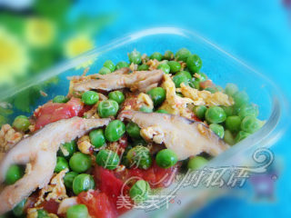 香菇豌豆杂炒的做法