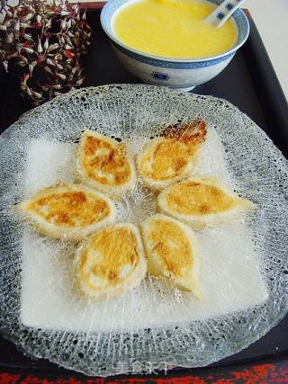 冰花煎饺的做法