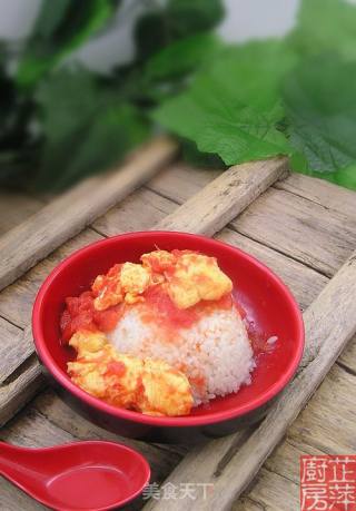 番茄鸡蛋盖饭的做法