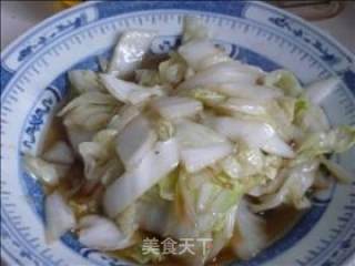 蚝油芽白的做法