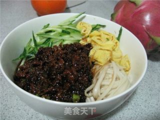 炸酱面的做法