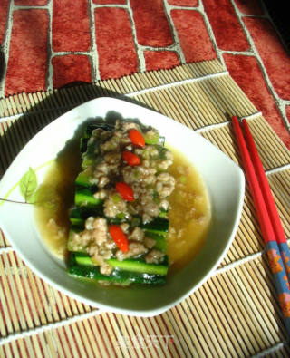 肉沫瓜条的做法