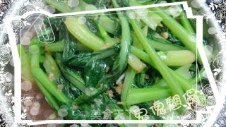 蒜蓉青菜的做法