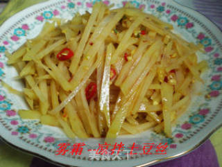 凉拌土豆丝的做法