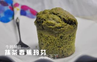 抹茶香蕉玛芬的做法